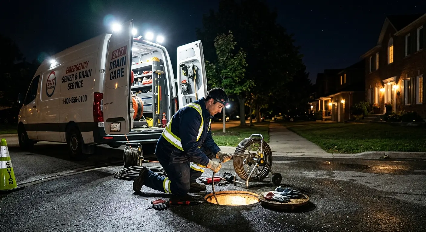 Emergency Drain Service in Easley, SC